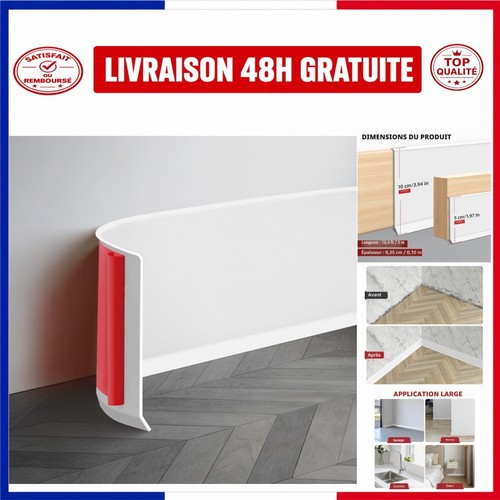 Plinthe pvc autocollante - plinthe,