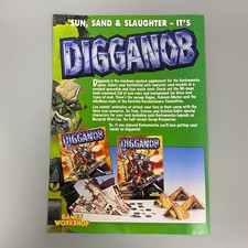 Digganob Gorkamorka Orques Jeux Atelier Warhammer 40,000 Vintage Rétro Publicité