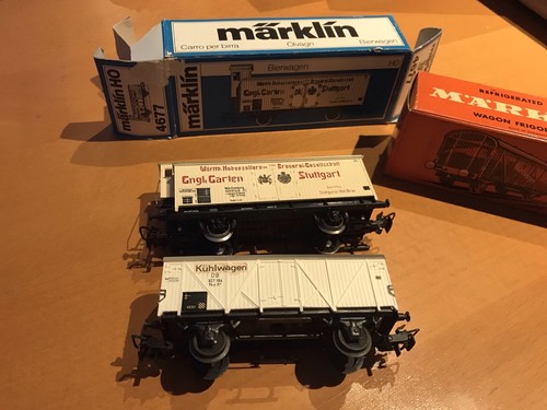 Marklin lot 2 wagons - marklin,