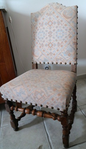 Chaise louis xiii - ,
