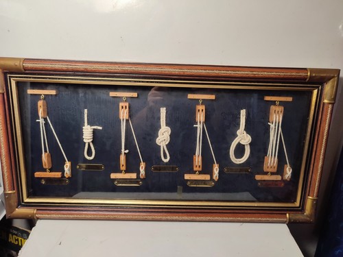 Cadre vitrine marin pieces - cadre,