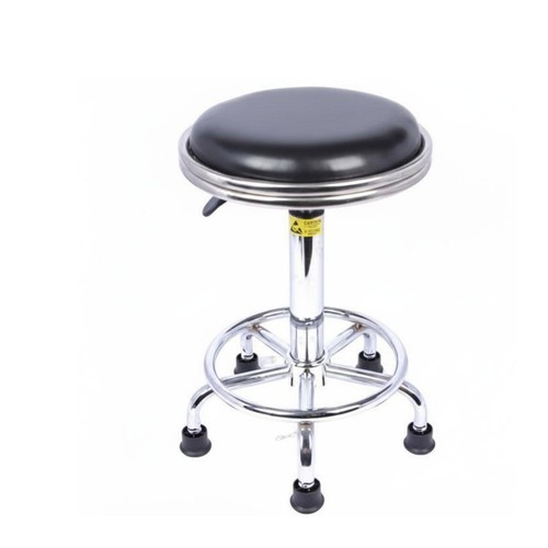 Tabouret rond roulettes - à,
