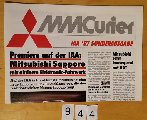 Mitsubishi mmcurier francfort - mitsubishi,