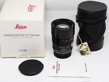 Leica 90mm Summicron f/2 made