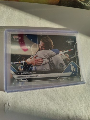 Clayton kershaw 2025 topps - clayton,