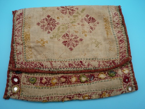 Ancien sac porte monnaie - ancien,