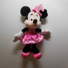 N24.365 Plush Mouse Mini Disney Black Pink Toy Cartoon Character
