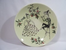 VINTAGE REVERNAY SIGN CERAMIC EARTHENWARE FLAT CUT CERAMIC VASE CERAMIC VASE