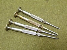 4 Watchmaker Screwdrivers US WW2 Tools TL-25 6R14970 Jewelers Screw Drivers ORD Watch
