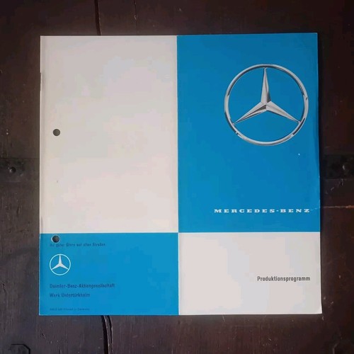 Brochure mercedes produktion - brochure,