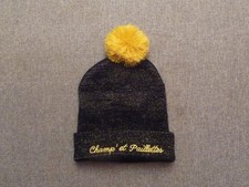 🌼 Bonnet Noir à Paillettes