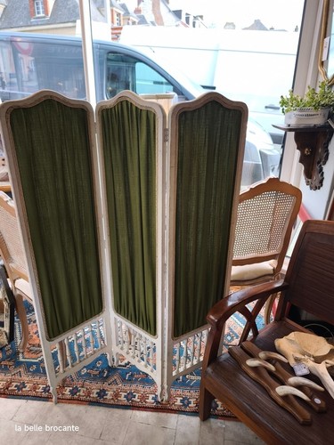 Petit paravent structure bois - paravent,