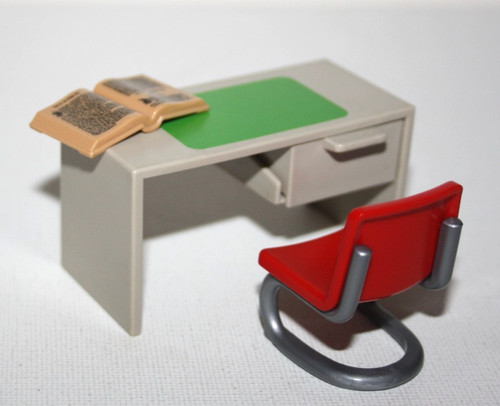 Playmobil 5314 bureau gris - bureau,