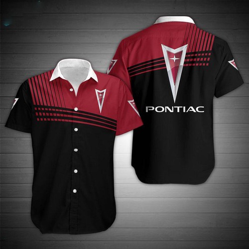 Pontiac logo hawaiian shirt - pontiac,