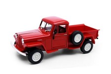 Jeep Willys Rouge 1/24 Welly