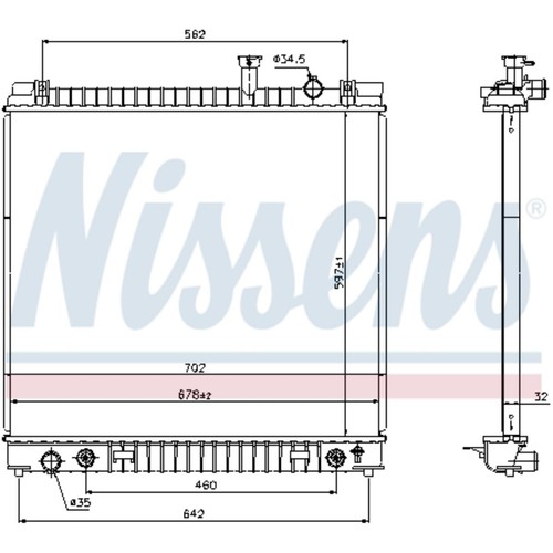 Radiateur moteur - moteur,