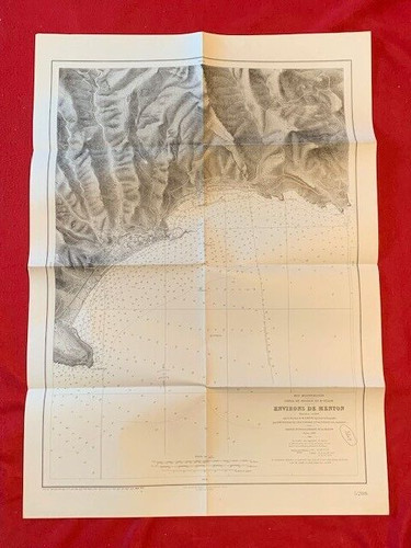 Rare carte marine - rare-, la