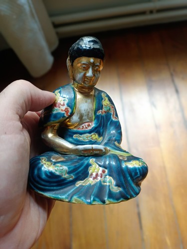 Japon statue bouddha assis - statue, en