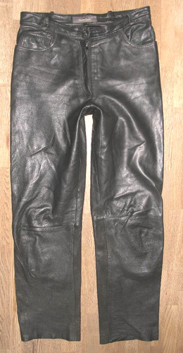 Cuir son femmes pantalon - cuir,