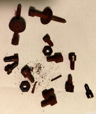 Lot Screw MOUVEMENT PENDULUM HORLOGE COMTOISE OLD CLOCK WATCH