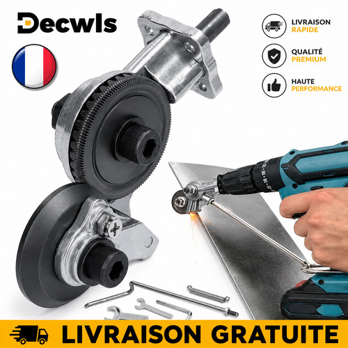 Adaptateur cisaille tôle pour - adaptateur,