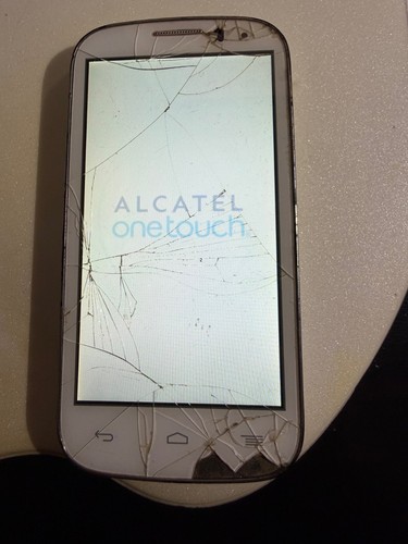 Alcatel one touch pop blanc - touch,