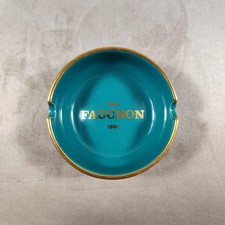 Vintage 1970s Fauchon Advertising Ashtray Made in France