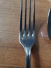 Paire Couverts Métal Argenté