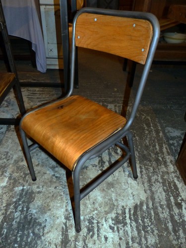 Chaise industrielle atelier - chaise,