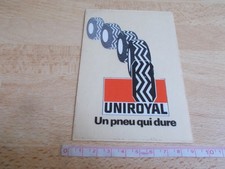 UNIROYAL tire sticker