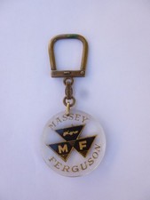 NICE BOURBON KEYCHAIN TRACTOR AGRICULTURAL EQUIPMENT MASSEY FERGUSON MF