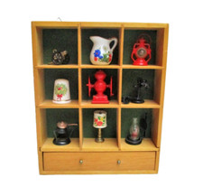 Vitrine / étagère en bois