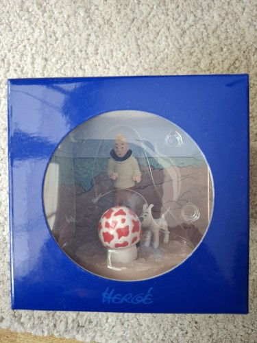 Figurine tintin coffret - figurine,