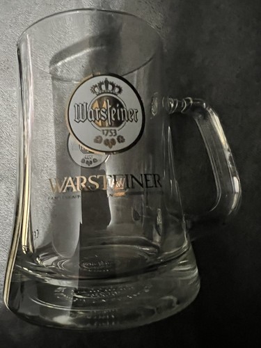 Verre bière chope warsteiner - chope,