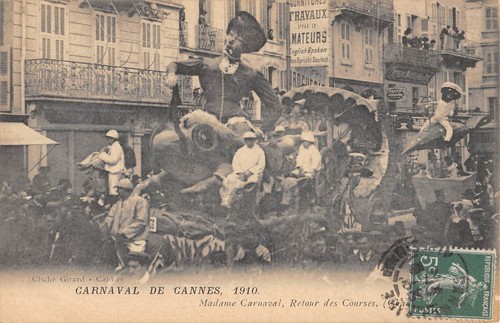 Cpa carnaval cannes - cpa,