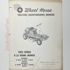 Toro wheel horse - toro, 26”