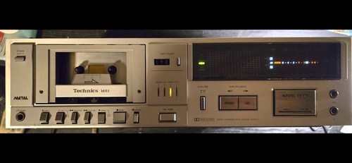 Lecteur cassette audio vintage - lecteur,