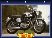 Fiche Moto : HONDA CB 450