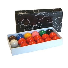 Boules de billard, billes