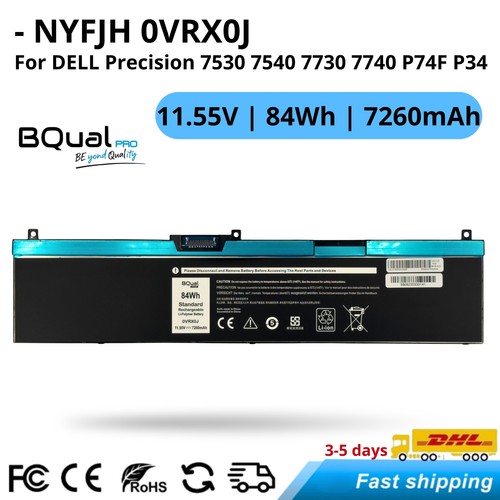 Batterie nyfjh 0vrx0j pour - nyfjh,