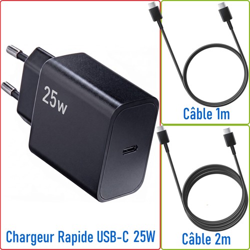 Chargeur rapide câble usb - chargeur, usb-c