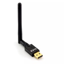 Alfa Wi-Fi Wireless Network Adapter, Long Range USB Adapter W/ Dual-Band Antenna
