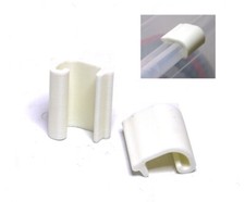 2 pièces serrure à clip