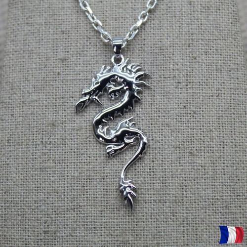 Pendentif dragon argent 925