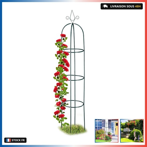 Tuteur jardin pyramide haute - jardin,,