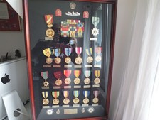 cadre medailles USS Annapolis