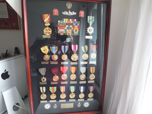 Cadre medailles uss - cadre,