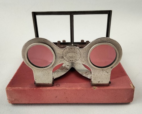 Antique french stereoscope - french,