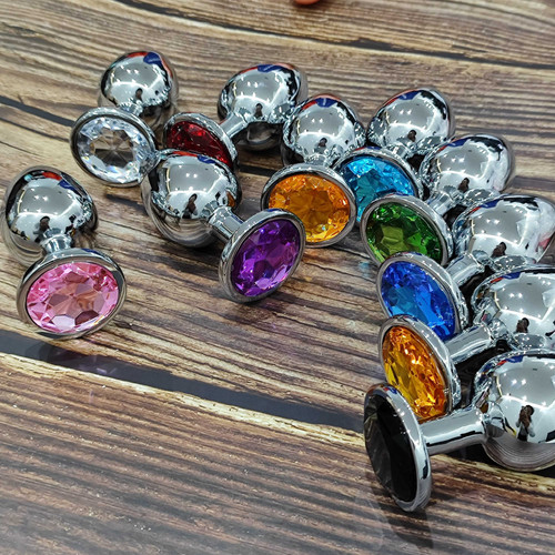Butt plug anal coloré dildo - butt,