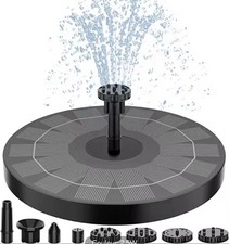 Fontaine Solaire Jardin Pompe